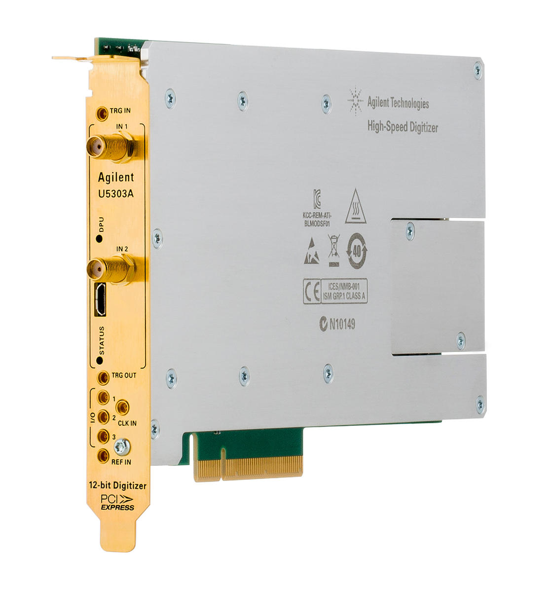 High-Precision 12-bit PCIe Digitizer delivers high effective number of bits and very low noise