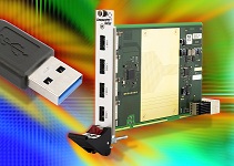 CompactPCI® Serial USB 3.0 Interface Card, Data-Intensive, Men Mikro