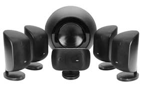 Bowers &amp; Wilkins, Mini Theater Speakers, B&amp;W, M1, subwoofer